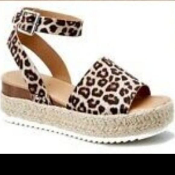 🔴1 LEFT🔴Soda Leopard espadrilles - Picture 5 of 8